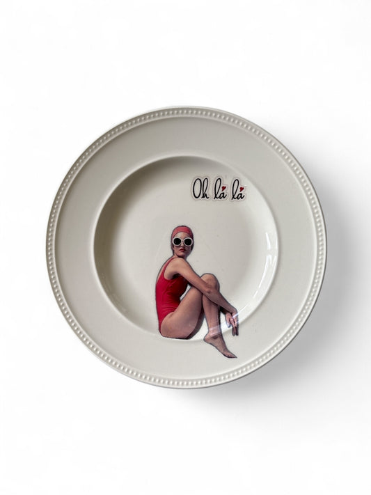 Vintage Wandbord ‘Oh la la’