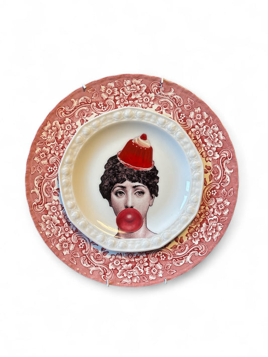 Vintage Wandbord Lina Fornasetti Pudding