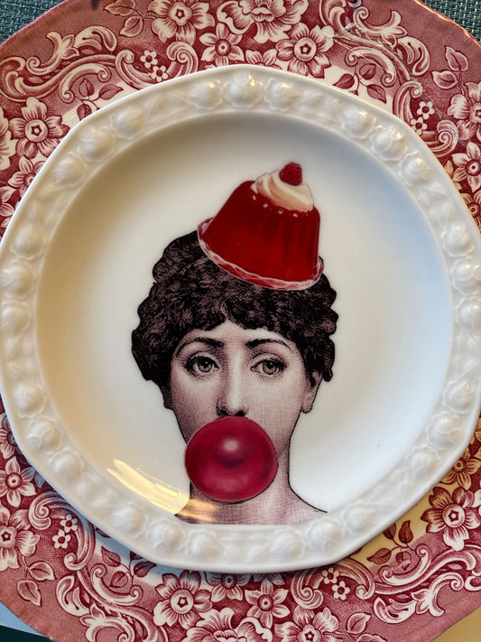 Vintage Wandbord Lina Fornasetti Pudding