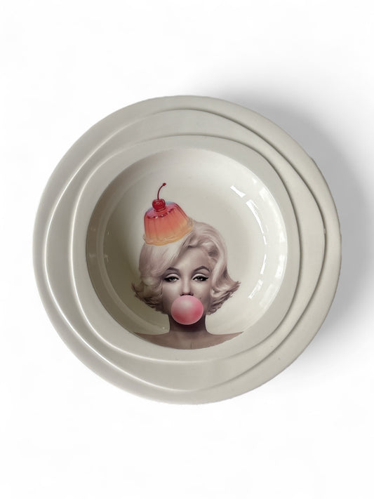 Vintage Wandbord Marilyn Pudding