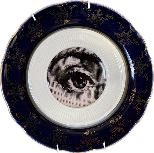 Vintage Wandbord Oog