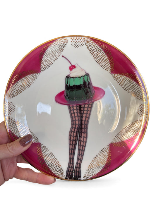 Vintage Wandbord Pudding Benen