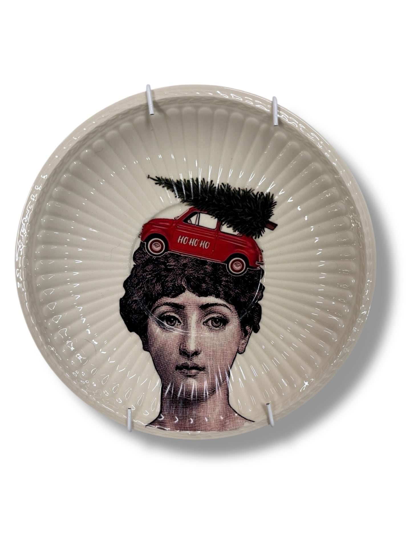 Vintage Wandbord Lina Fornasetti Kerst