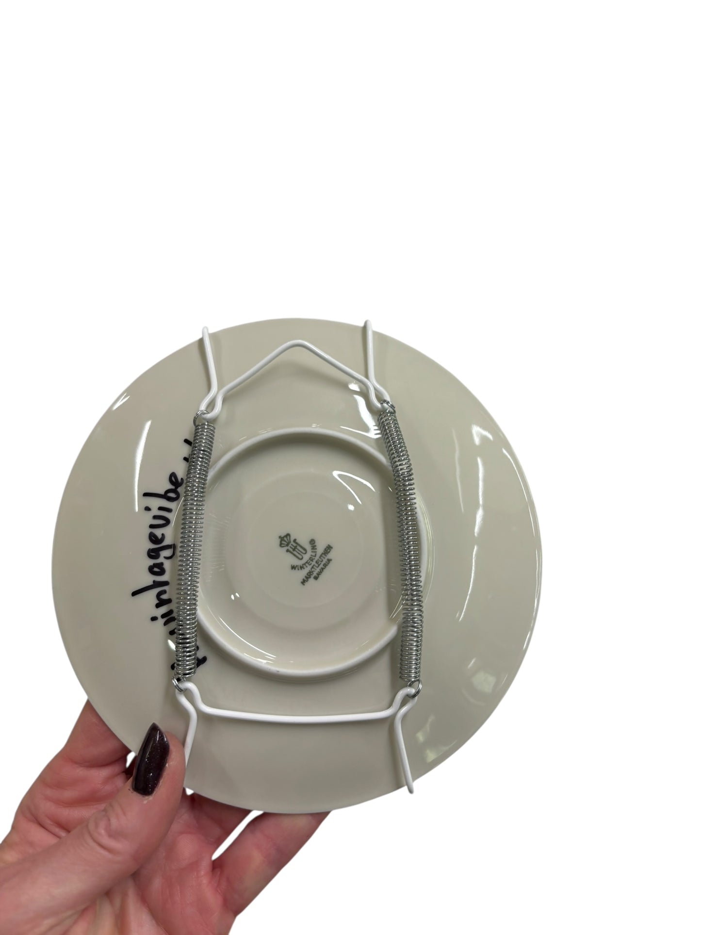 Vintage Wandbord Brigitte Bardot Kerst