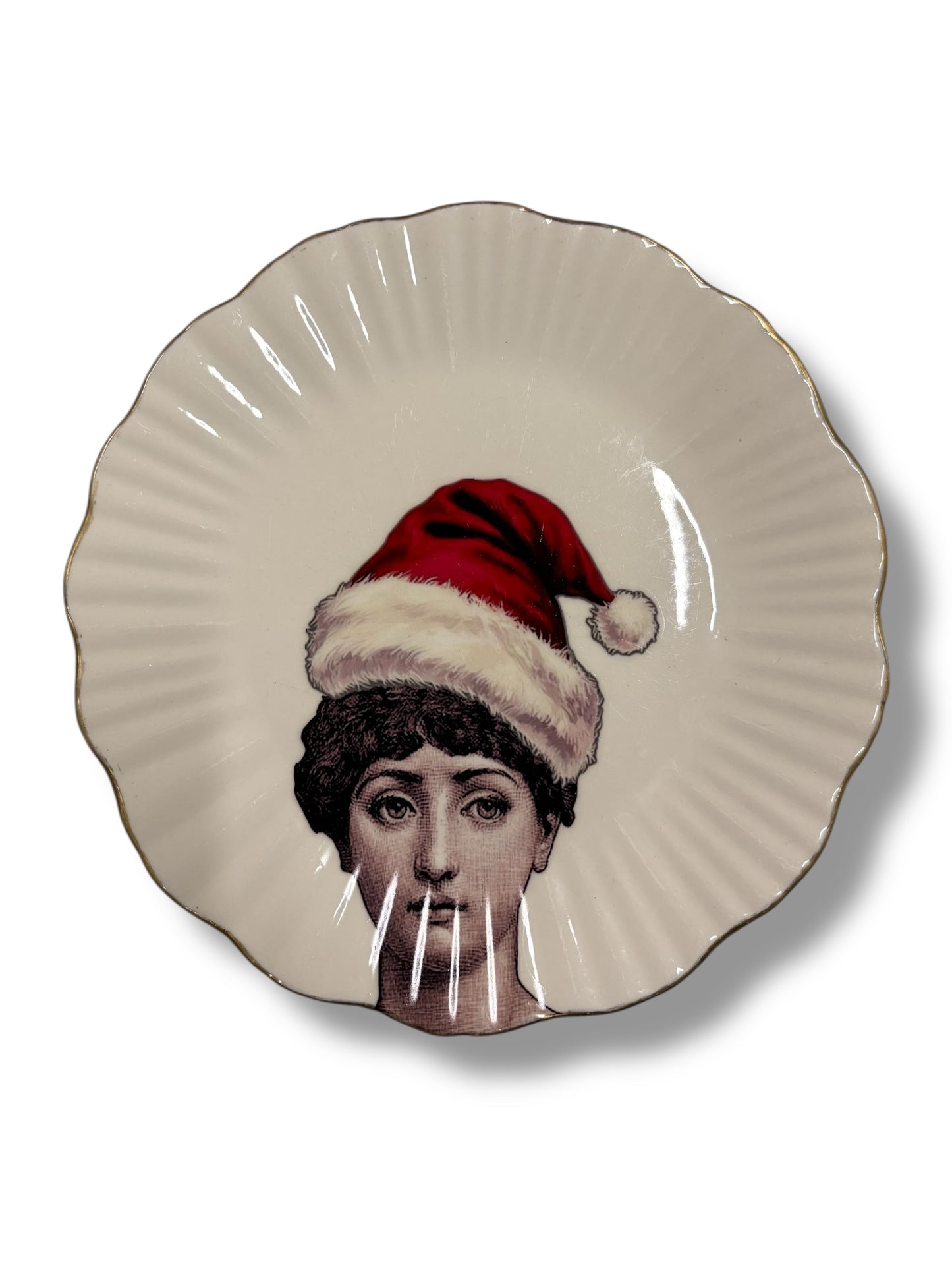 Vintage Wandbord Lina Fornasetti Kerst
