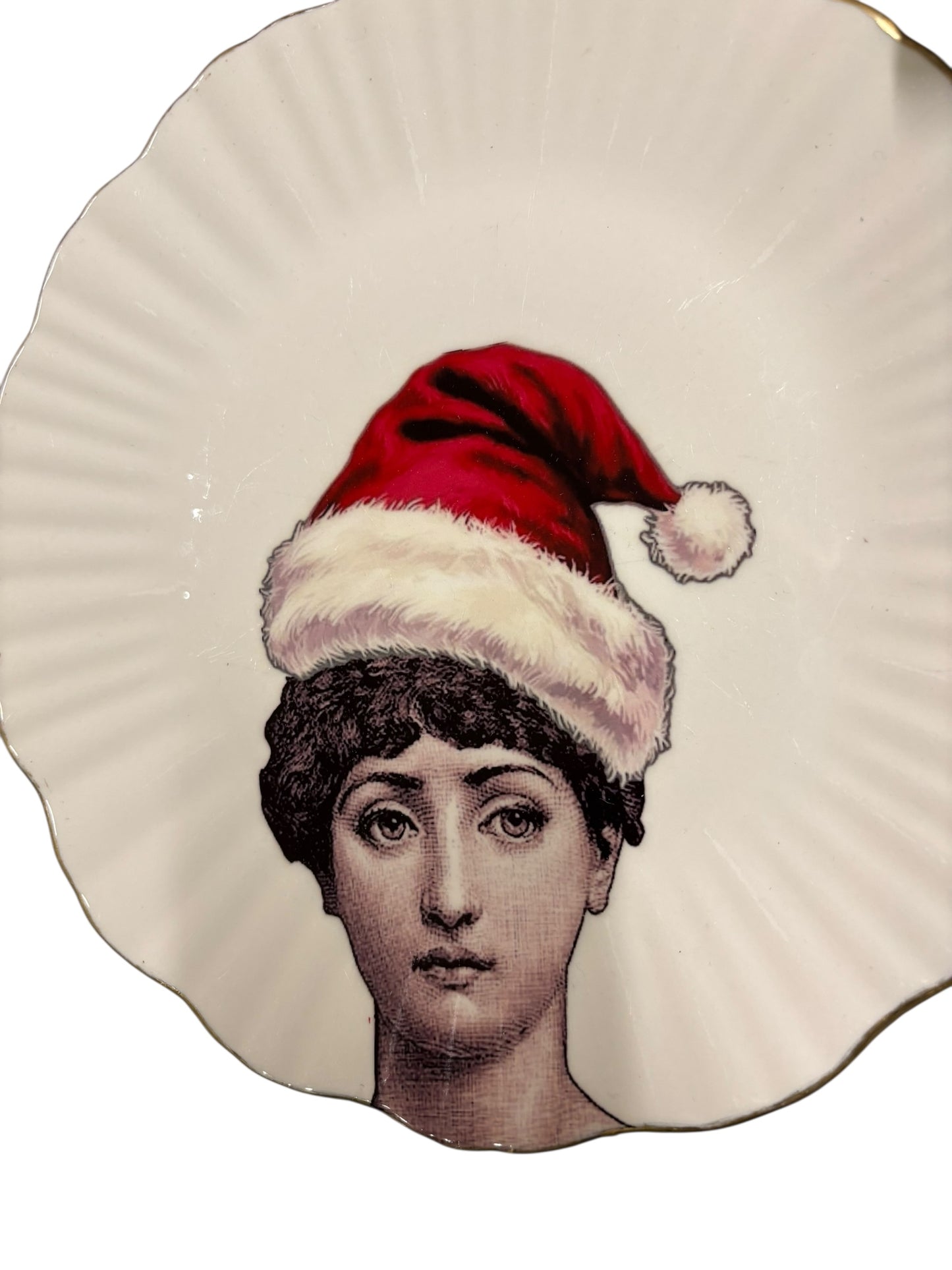 Vintage Wandbord Lina Fornasetti Kerst