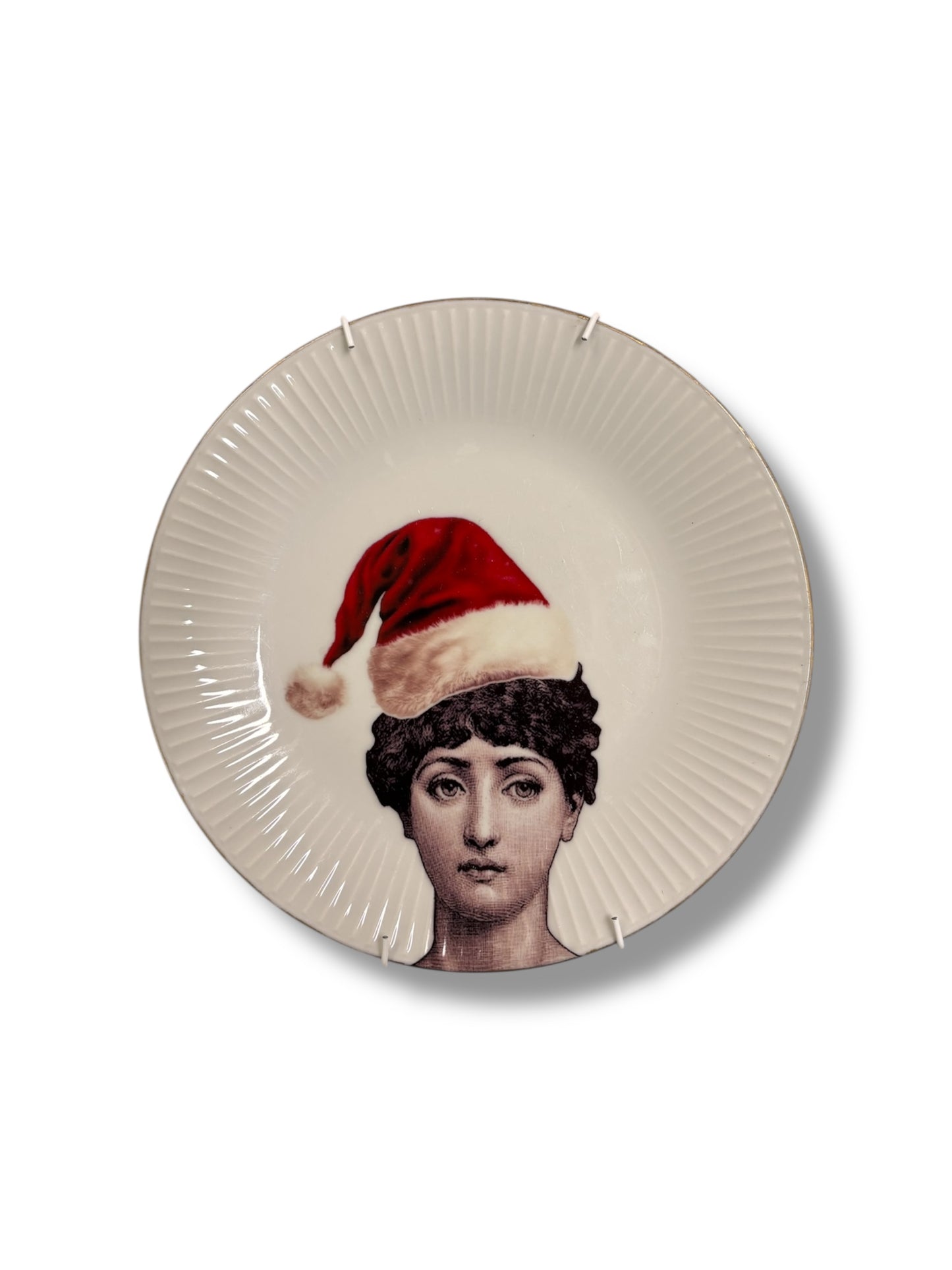 Vintage Wandbord Lina Fornasetti Kerst