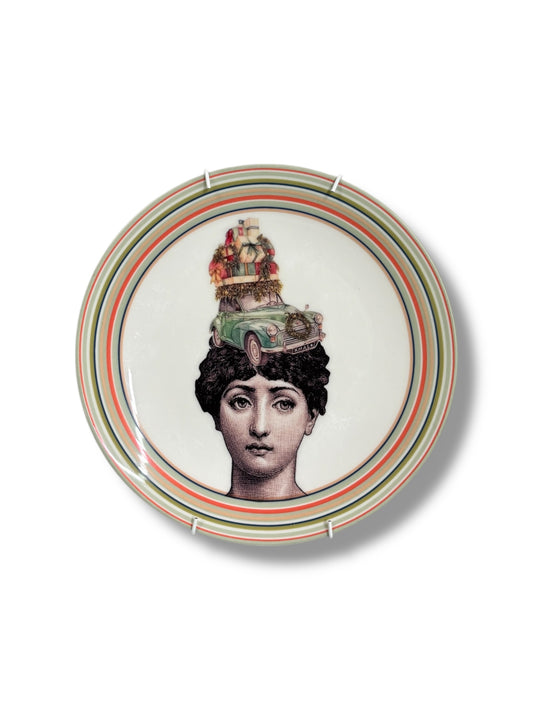 Vintage Wandbord Lina Fornasetti Kerst