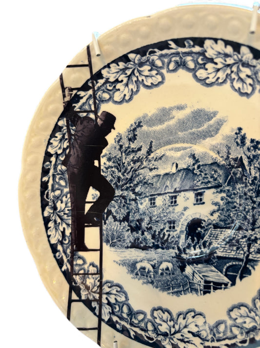 Vintage Wandbord Man Ladder | The Vintage Vibe