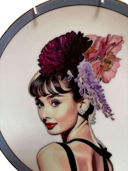 Vintage Wandbord Audrey Hepburn | The Vintage Vibe