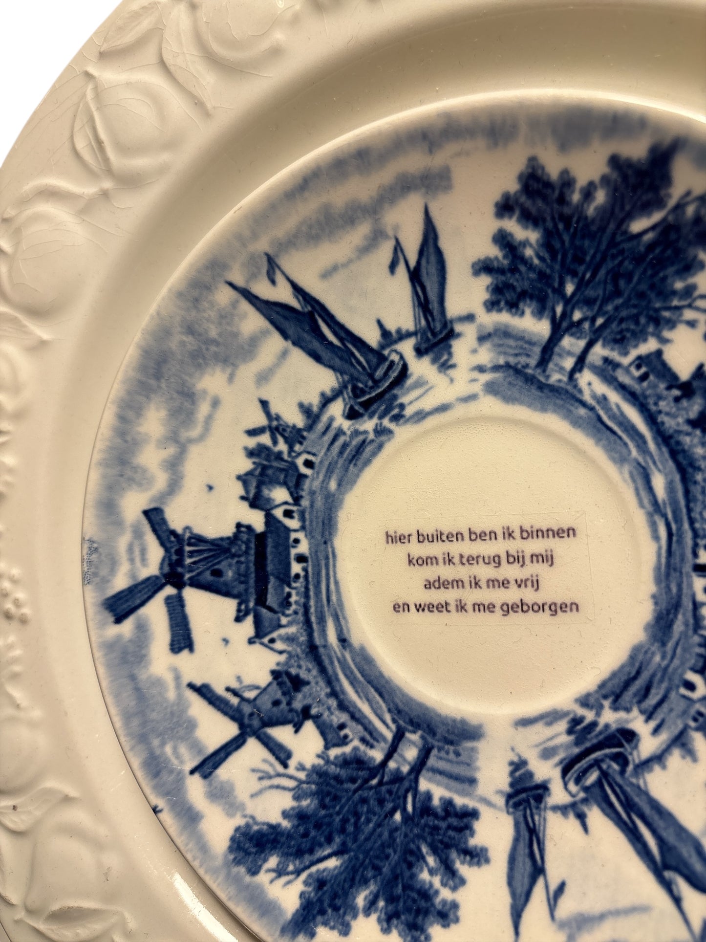 Vintage Wandbord Set met gedicht van Caro |The Vintage Vibe