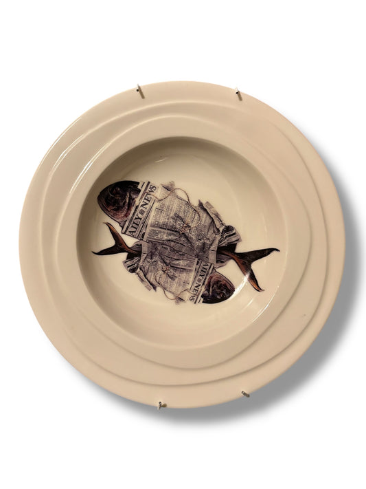 Vintage Wandbord Vissen | The Vintage Vibe