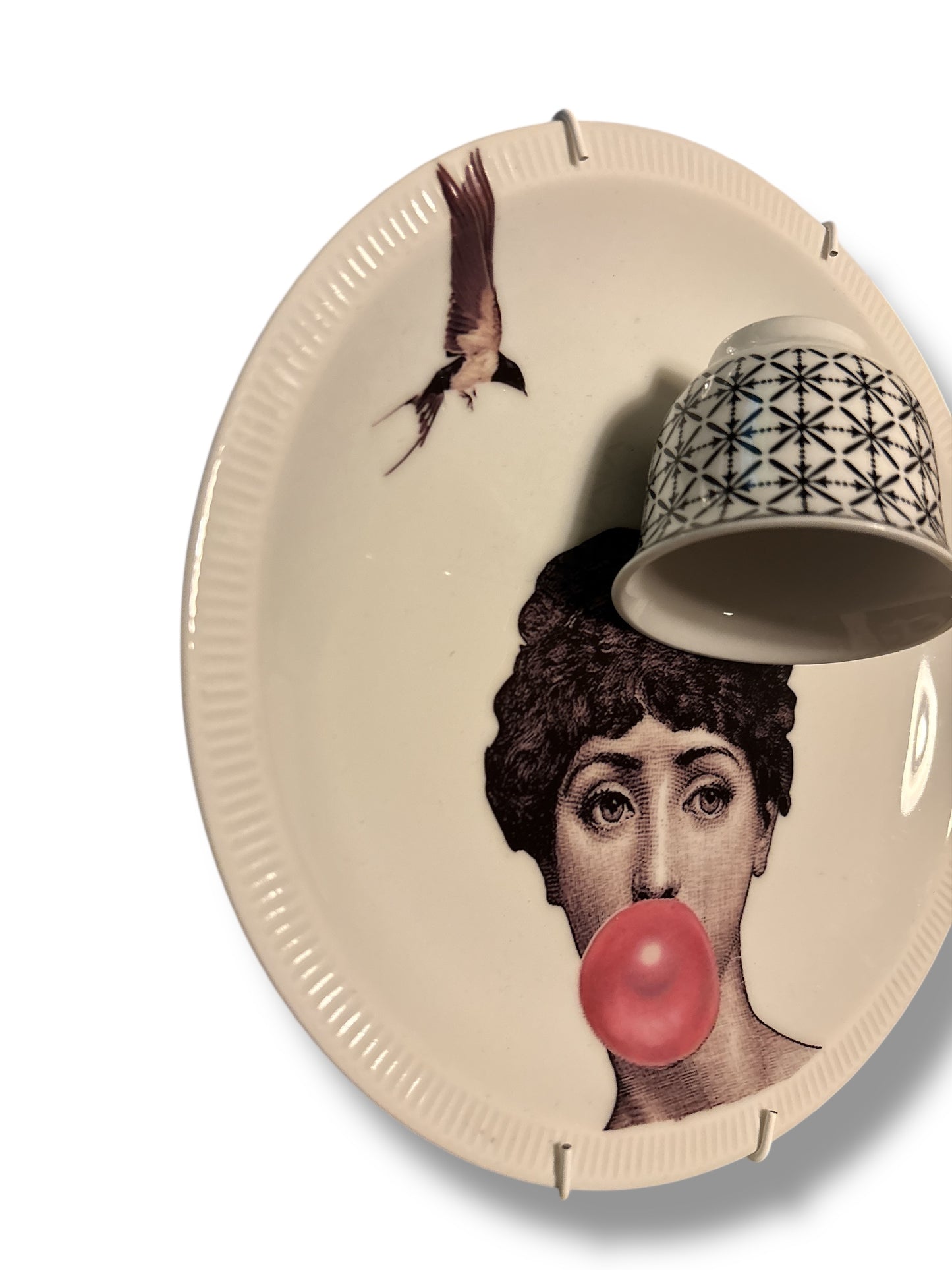 Vintage Wandbord Lina Fornasetti Kopje