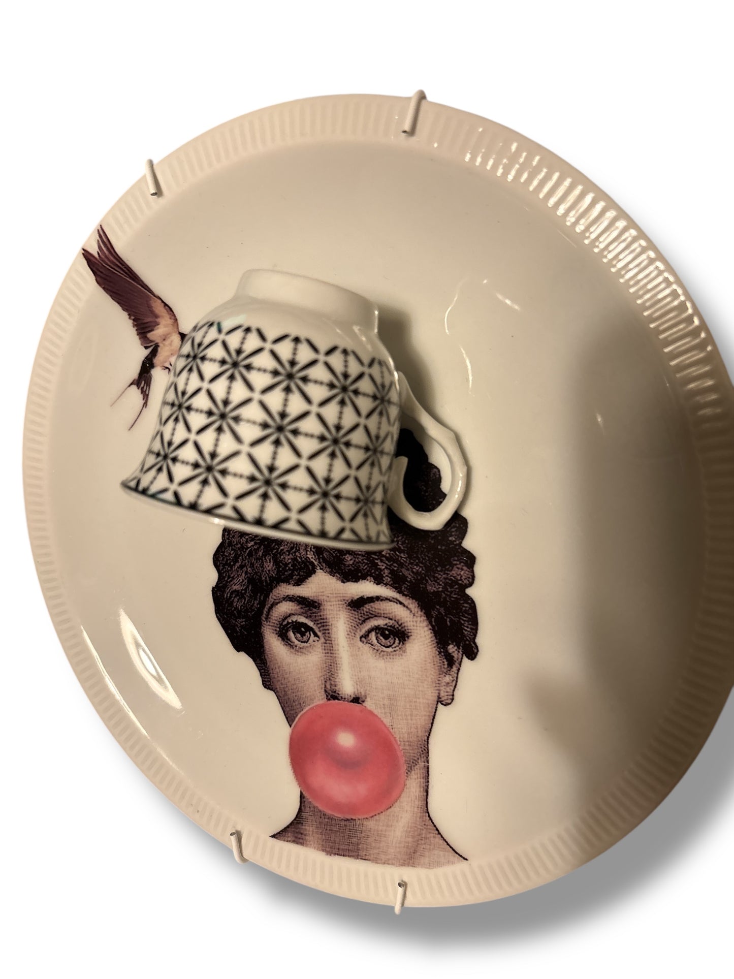 Vintage Wandbord Lina Fornasetti Kopje
