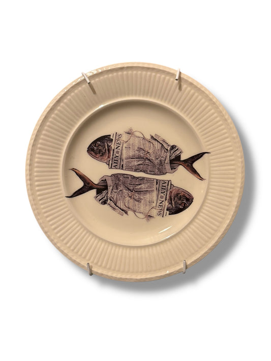 Vintage Wandbord Vissen | The Vintage Vibe