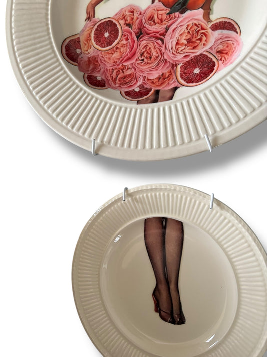 Vintage Wandbord Dame Set | The Vintage Vibe