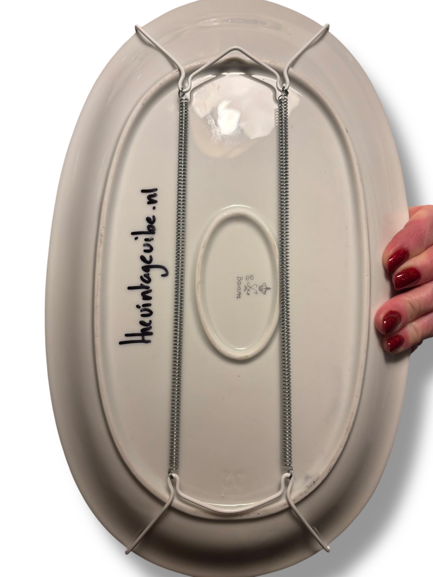 Vintage Wandbord Ovaal Brigitte Bardot