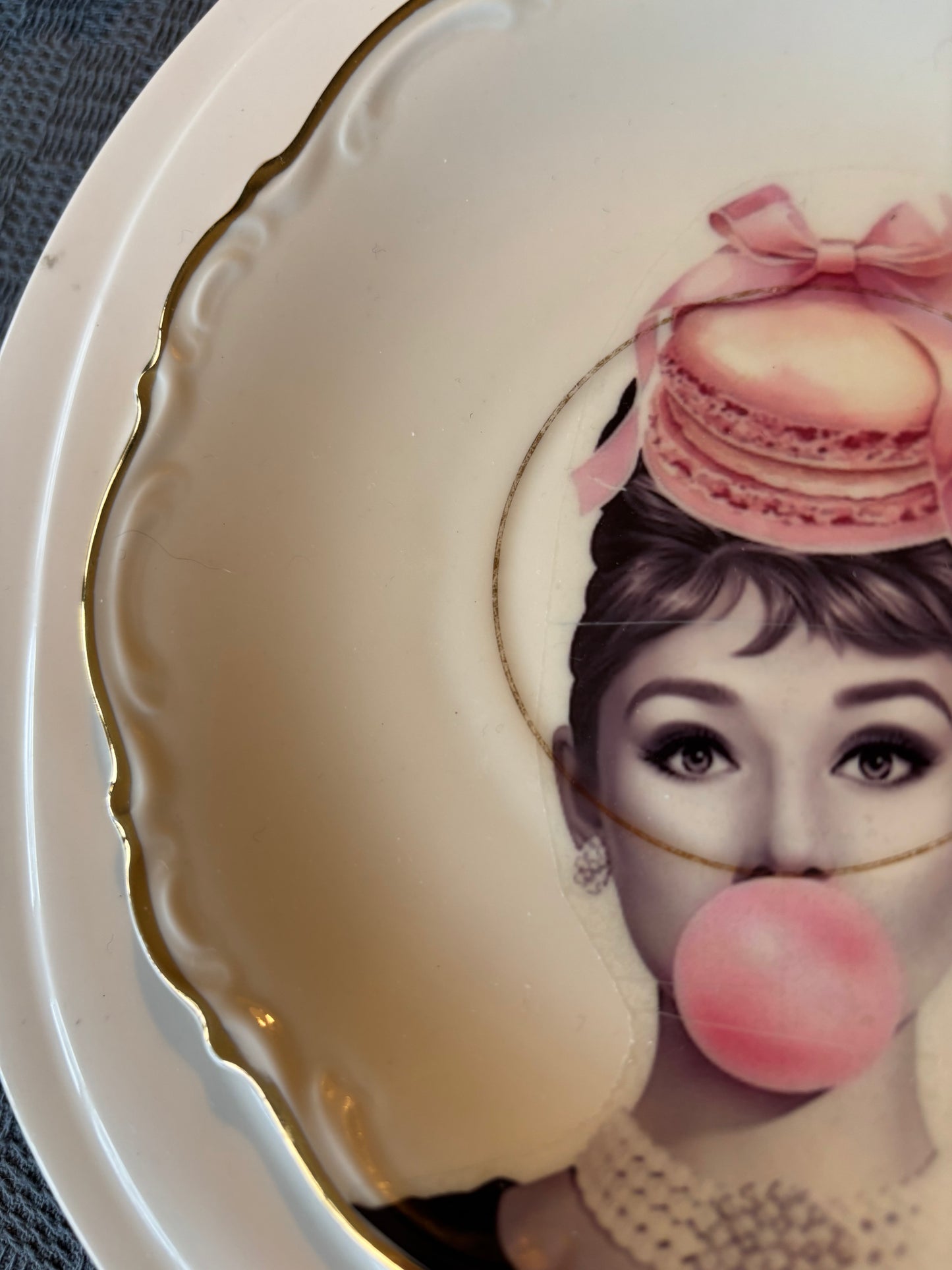 Vintage Wandbord Audrey Hepburn | The Vintage Vibe