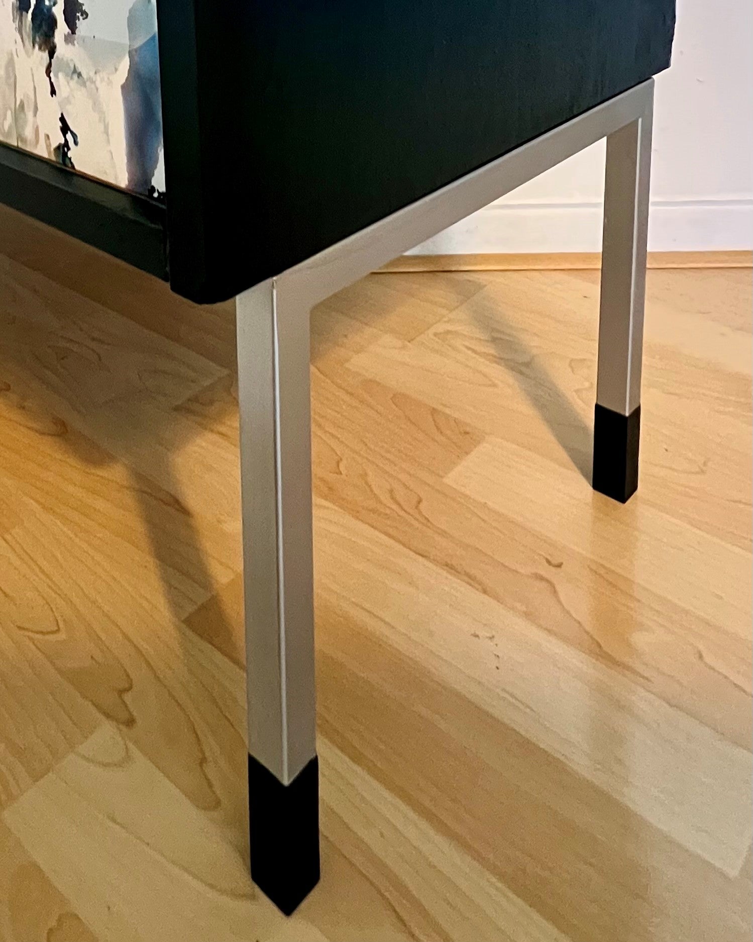 Vintage dressoir bekleed met een prachtige print | The Vintage Vibe